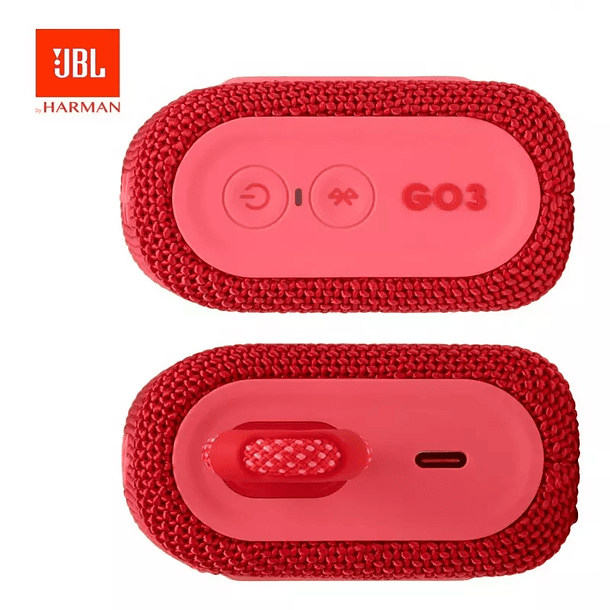 Parlante Jbl Go 3 Portátil Con Bluetooth Waterproof Rojo | Envio Stock