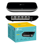 Switch 5 Puertos Gigabit 10/100/1000 Tp-Link TL-SG1005D 1