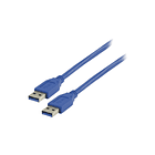 Cable Usb 3.0 Macho a Macho 1 Metro Azul 1