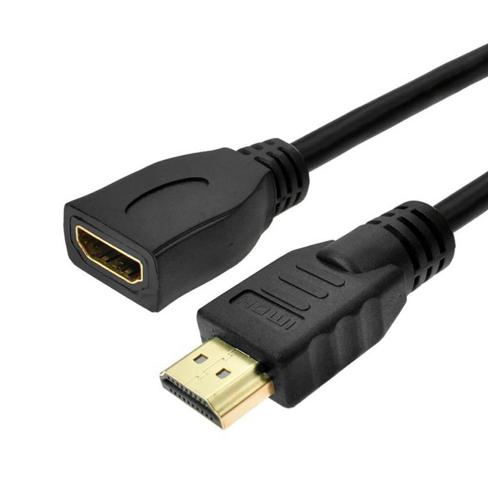 Cable Extension HDMI 4k Macho a Hembra 2Mts