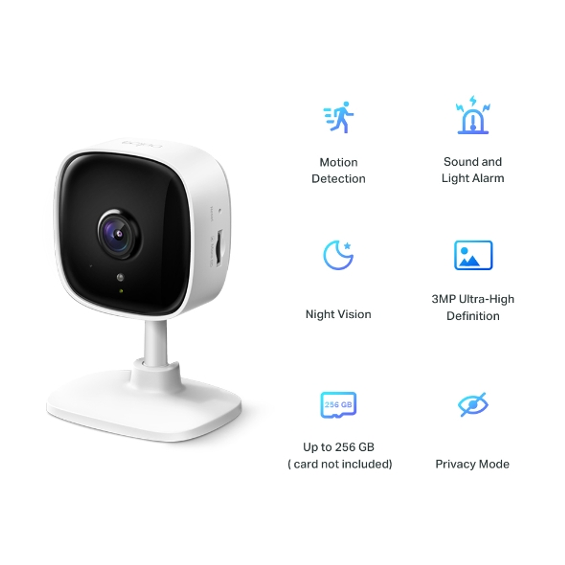 Camara De Seguridad Motorizada Full Hd Wifi 2k Tapo C110