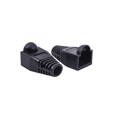 Capuchones para RJ45 Negros X100 unidades