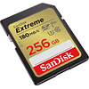Tarjeta de Memoria SD Extreme 256GB SanDisk 180MB/s SDXC UHS-I