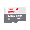 Tarjeta De Memoria MicroSD 128GB Sandisk Ultra Con Adaptador Sd