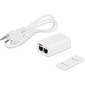 Adaptador Inyector PoE Pasivo Ubiquiti 24V POE-247W-G-WH