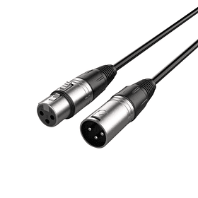 Cable de Audio XLR Macho a Hembra de 10m UL-MIC-X2010 Pro