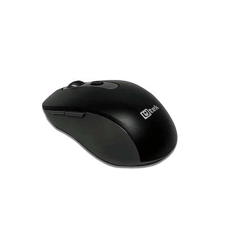 Mouse Inalambrico Negro 2.4Ghz 6 Botones Utek UT-MOW620