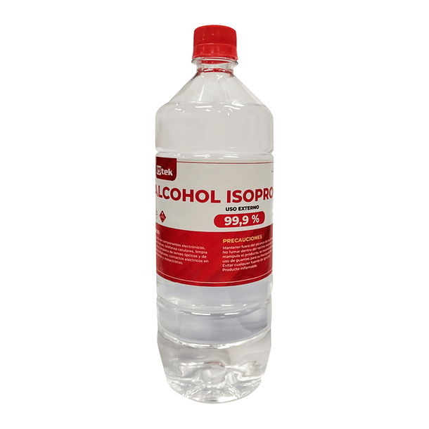 Alcohol Isopropílico 1000cc Utek 99.9% Pureza 2