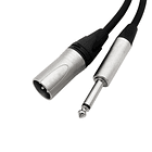 Cable de audio XLR macho a Plug mono de 3m UL-MIC-XJ4003 1