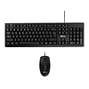 Kit Teclado y Mouse Alámbrico USB UT-KTD250