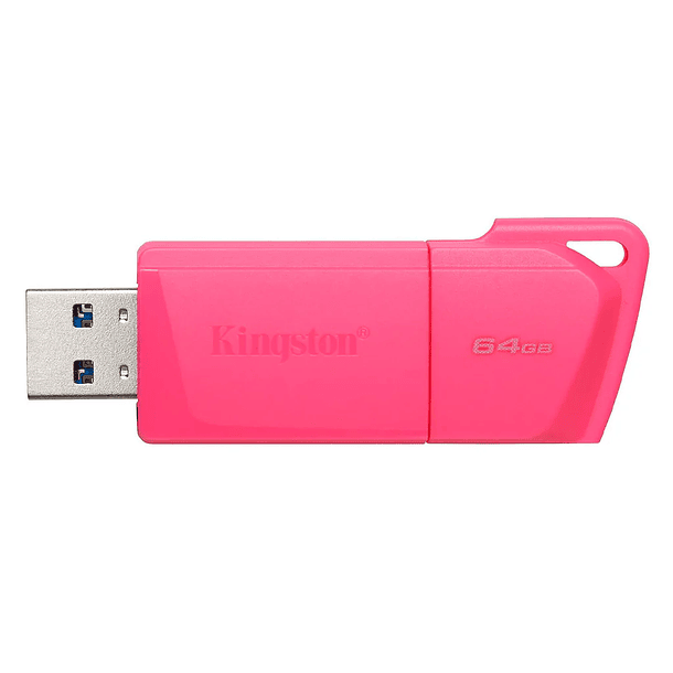 Pendrive 64GB Kingston USB 3.2 DataTraveler ExodiaM Rosado 2