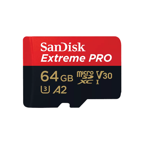 Tarjeta de Memoria MicroSD 64GB Sandisk Extreme Pro 200MB/s 1