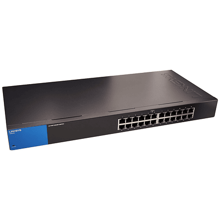 Switch 24 Puertos Gigabit 12 Puertos PoE+ Linksys LGS124P