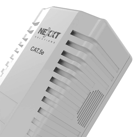 Roseta Sobre Puesta Rj45 Cat5e con 1 Modulo Nexxt