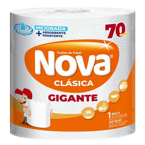 Toalla de Papel Clásica Gigante 70 Metros 1 Un Nova