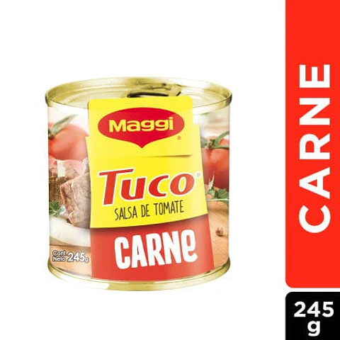Salsa de Tomate Tuco con Carne Lata 245g Maggi