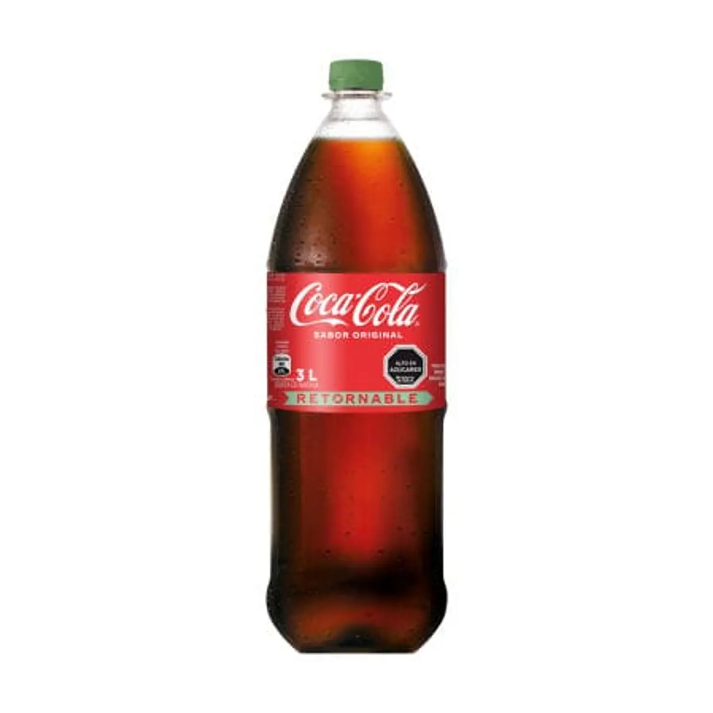 Bebida Original Botella Retornable 3 L Coca-Cola 2