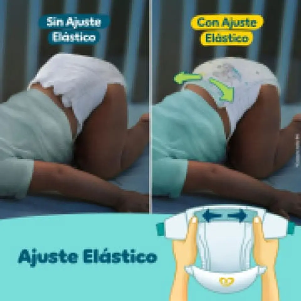 Pañales Pampers Premium Care XXG 112 Un 2