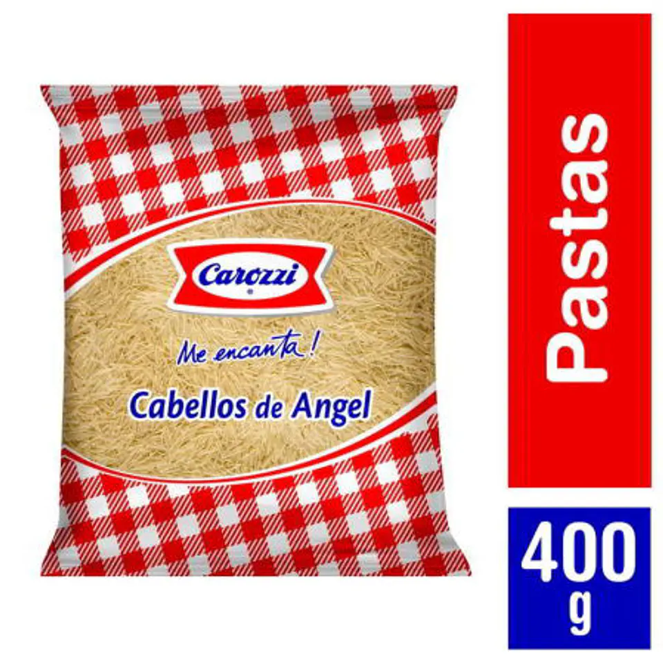 Manga de fideos carozzi 25 unidades de 400 gramos  6
