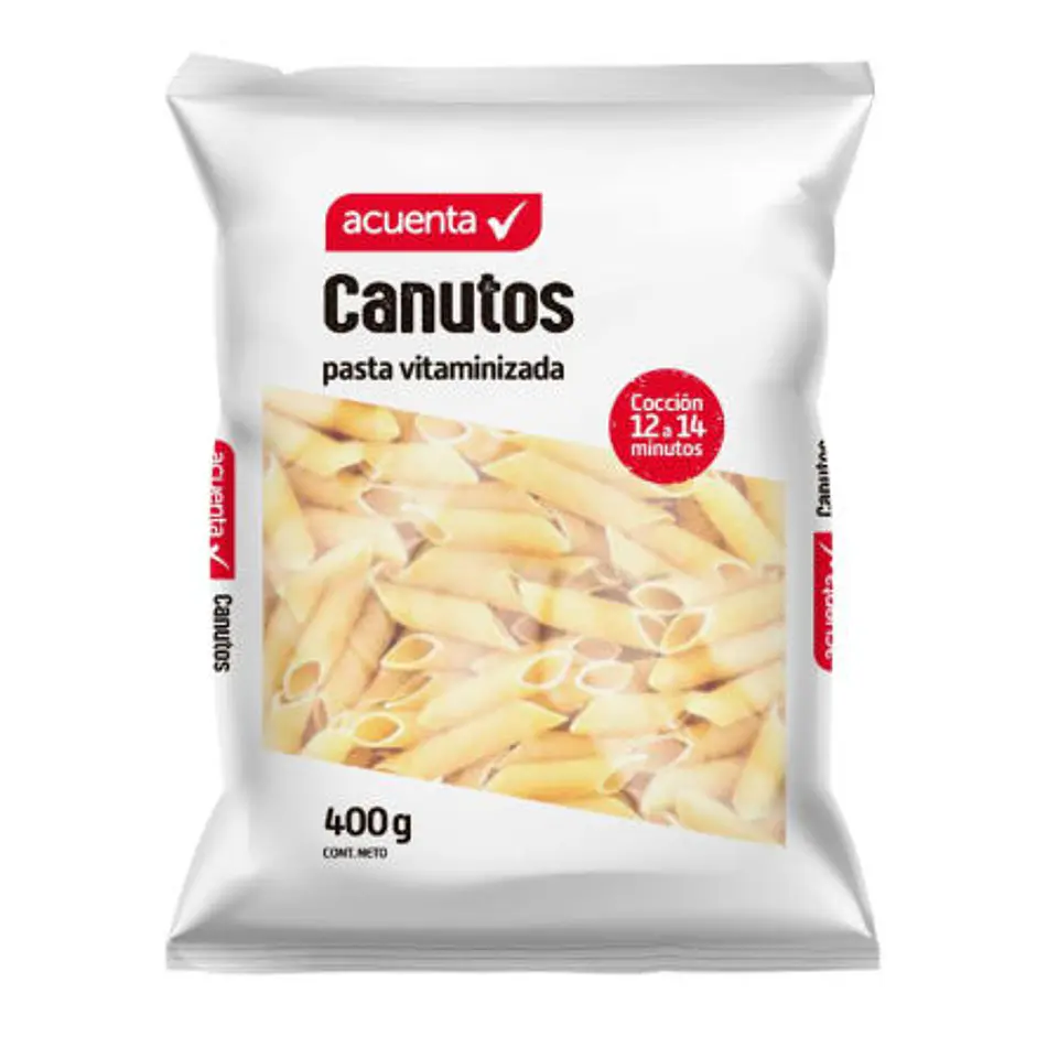 Manga de fideos acuenta 20 unidades de 400 gramos  5