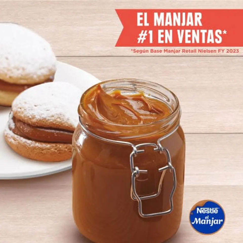 Manjar Tradicional Bolsa 1 Kg Nestle 2