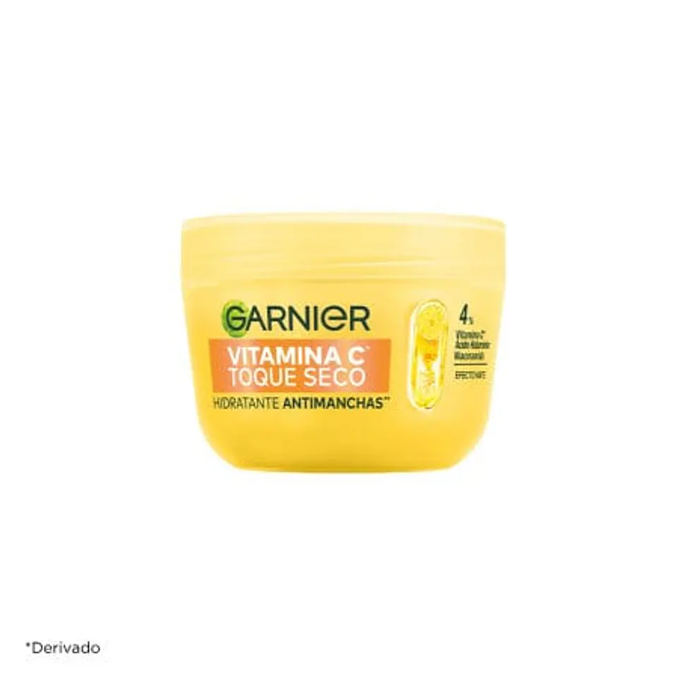Crema Facial toque seco vitamina C 85 g Garnier 2