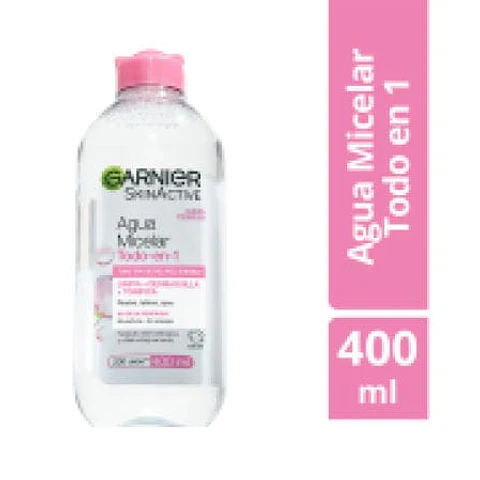 Agua Micelar Todo en 1 Todo Tipo de Piel 400 ml Garnier Skin Activ