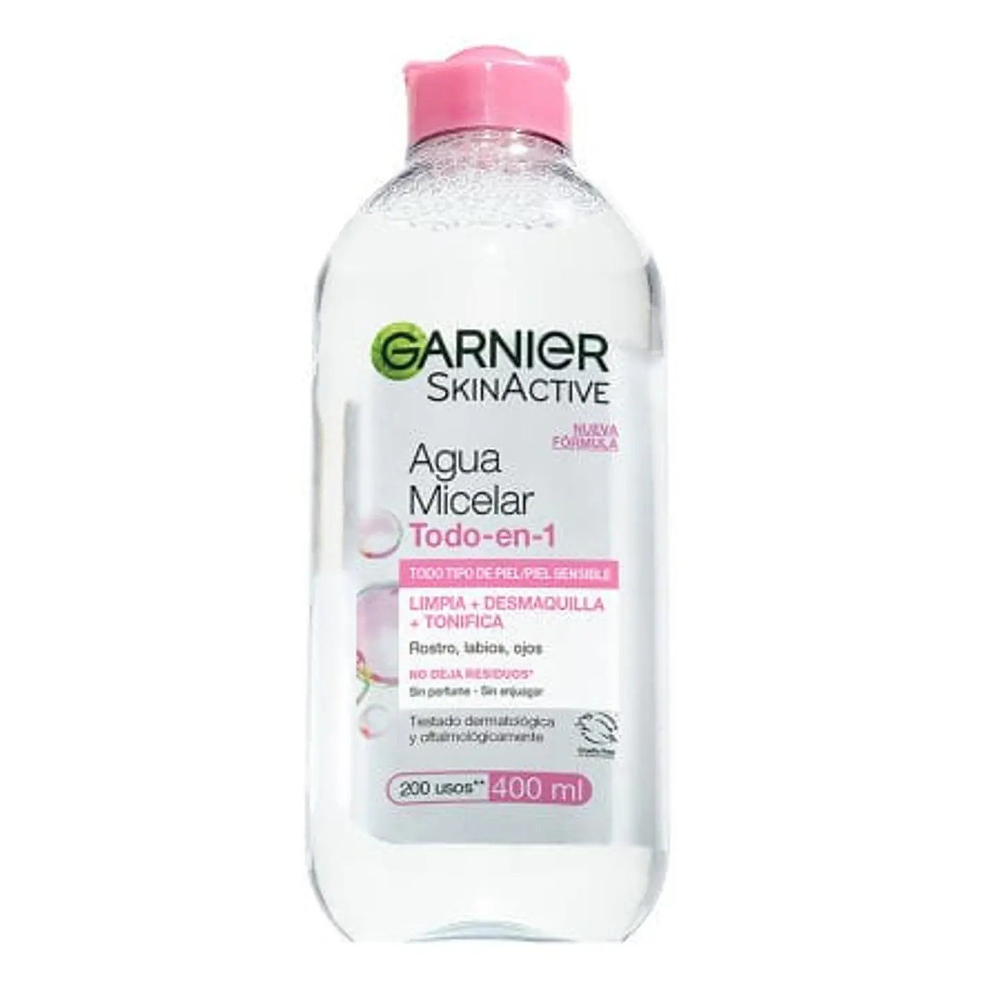 Agua Micelar Todo en 1 Todo Tipo de Piel 400 ml Garnier Skin Activ 2