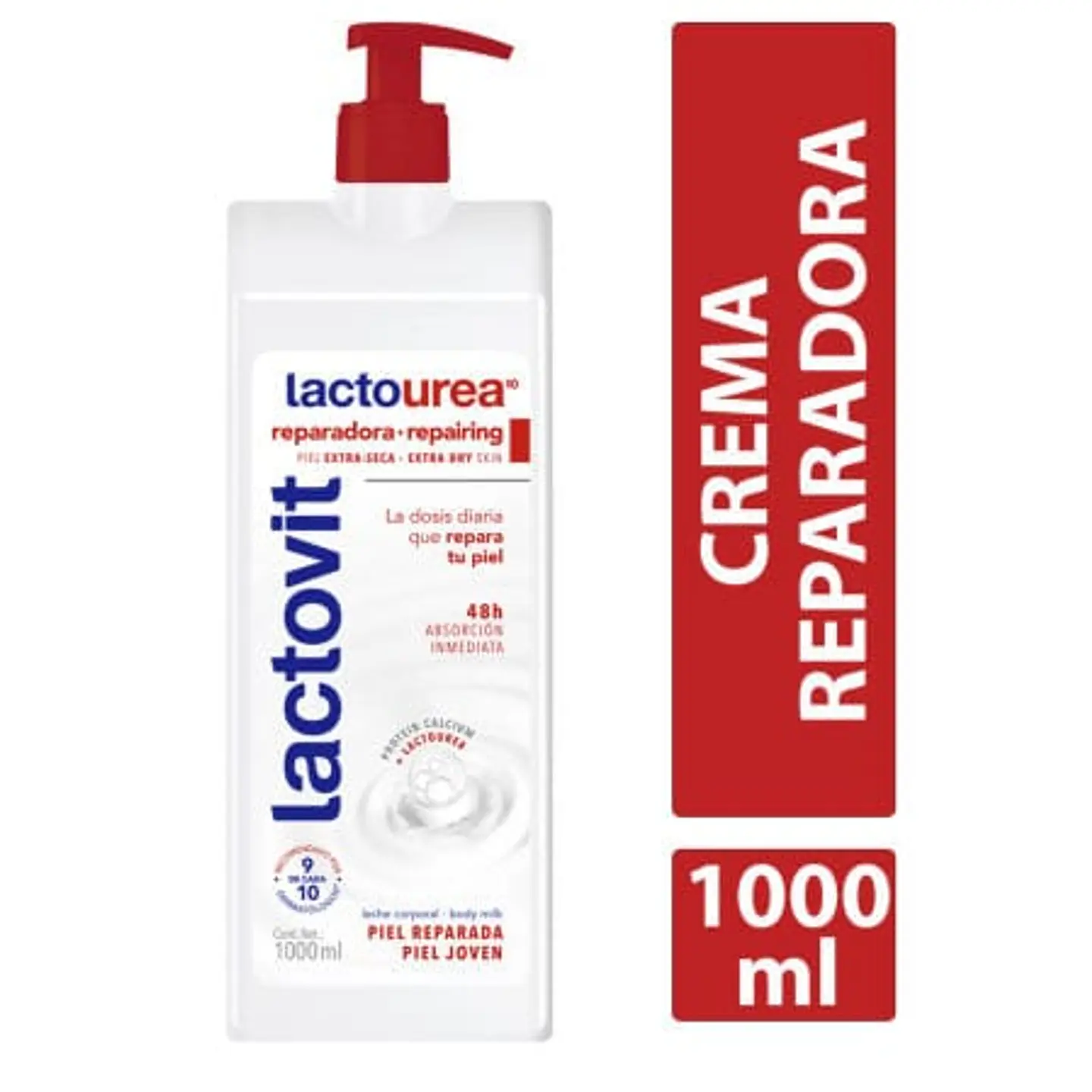 Crema Corporal Lacto Urea 1000 ml Lactovit 1