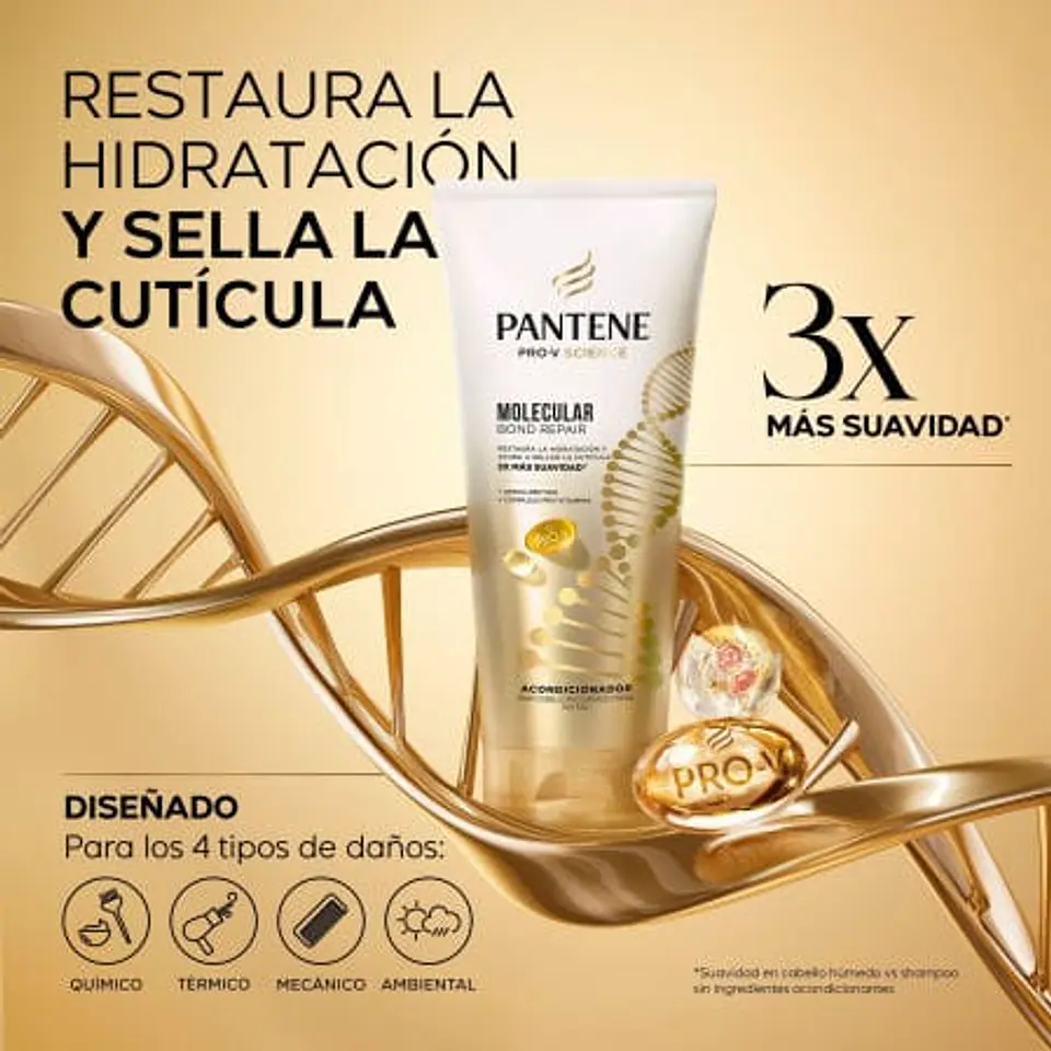 Acondicionador Molecular Bond Repair 250 Ml 250 ml Pantene 1