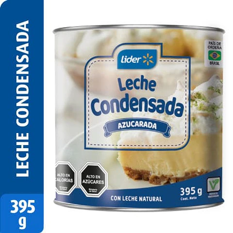 Leche Condensada Tarro 395 g Lider
