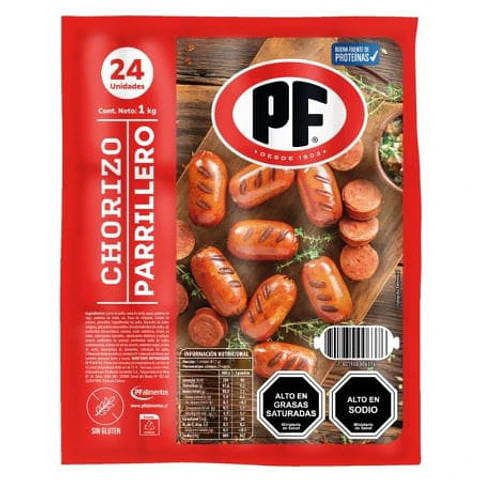 Chorizo Parrillero 24 Un PF