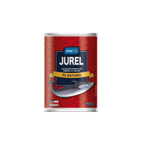Jurel Líder 425 g – Caja 24 Unidades