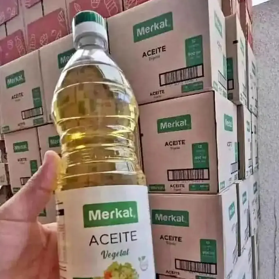 Caja de aceite merkat 12 unidades de 900 ML 1
