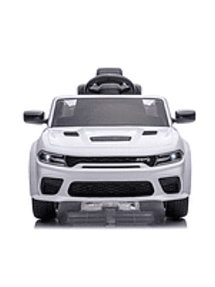 Auto a Batería Dodge Charger Srt Blanco 12V