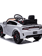 Auto a Batería Dodge Charger Srt Blanco 12V - Miniatura 4