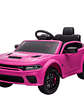 Auto a Batería Dodge Charger Srt Rosado 12V - Miniatura 4