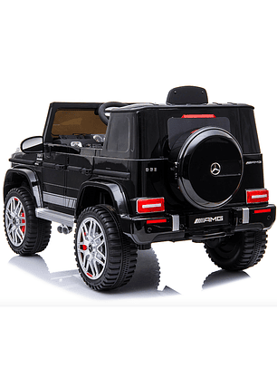 Batería Jeep G63 Con Licencia Mercedes 12V Negro