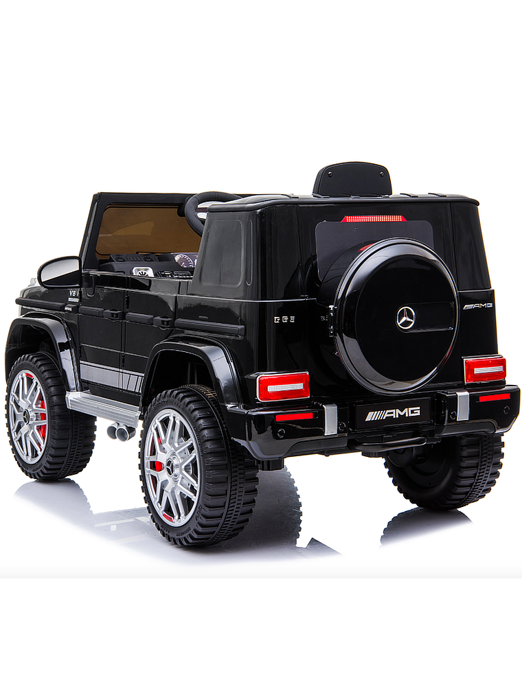 Batería Jeep G63 Con Licencia Mercedes 12V Negro 1