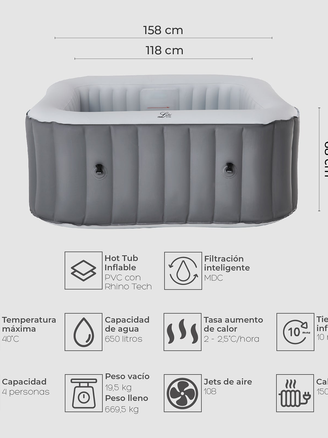 Hot Tub Mist 4 Lite 1