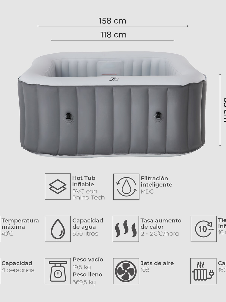 Hot Tub Mist 4 Lite 1