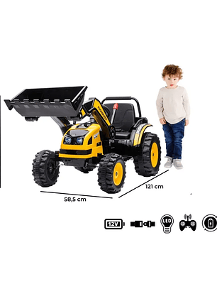 KIDSCOOL Retroexcavadora A Batería Kidscool