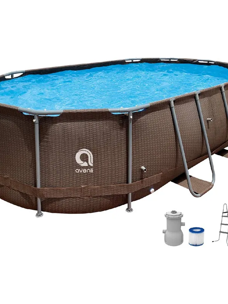 AVENLIPiscina Estructural Ovalada Avenli 427x275x1 m 11m3 AVENLI 2