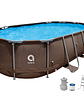 AVENLIPiscina Estructural Ovalada Avenli 427x275x1 m 11m3 AVENLI - Miniatura 2