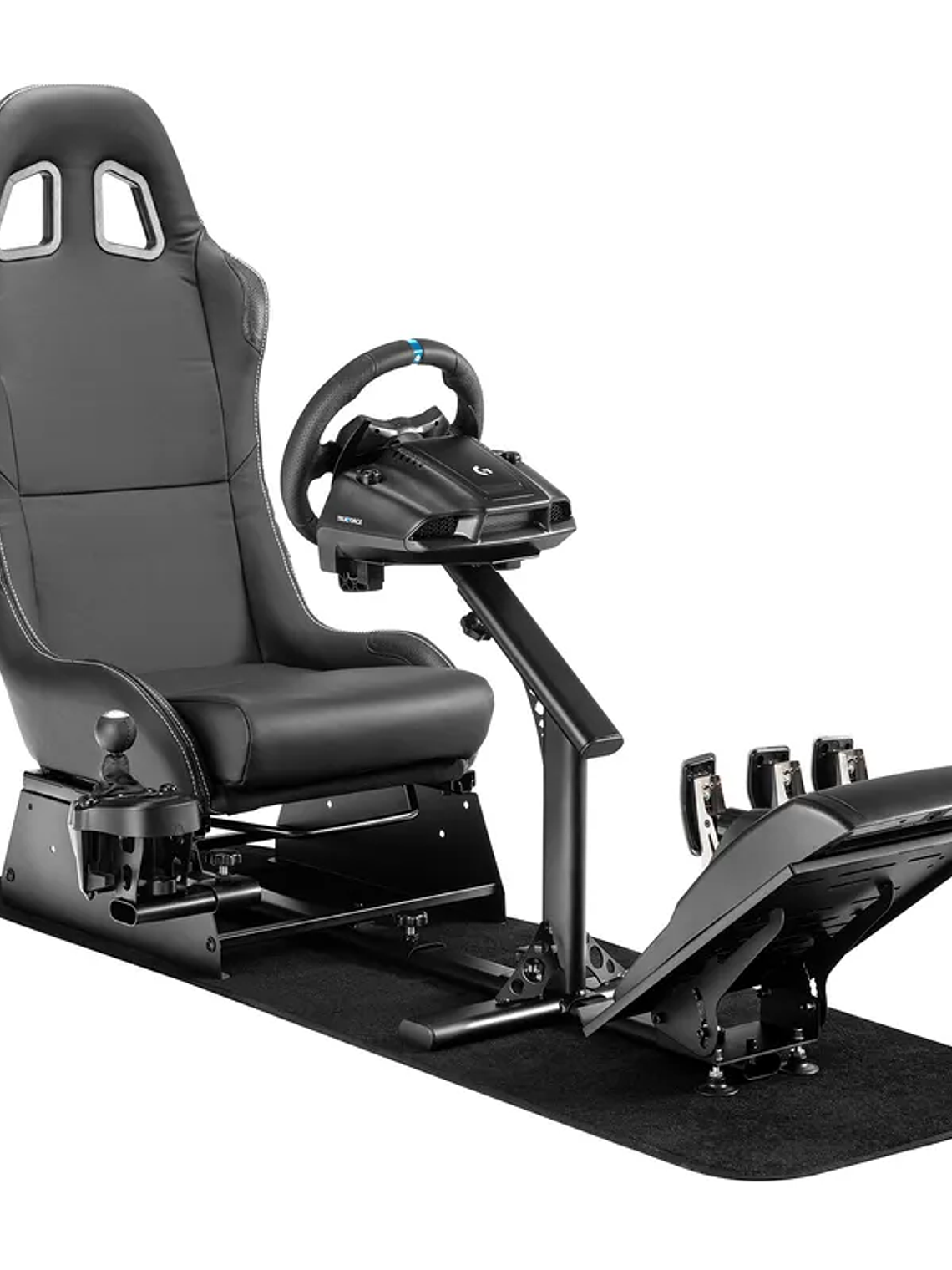 RACINGGAMESSimulador Cockpit Negro Logitech Thrustmaster Moza PXN 2