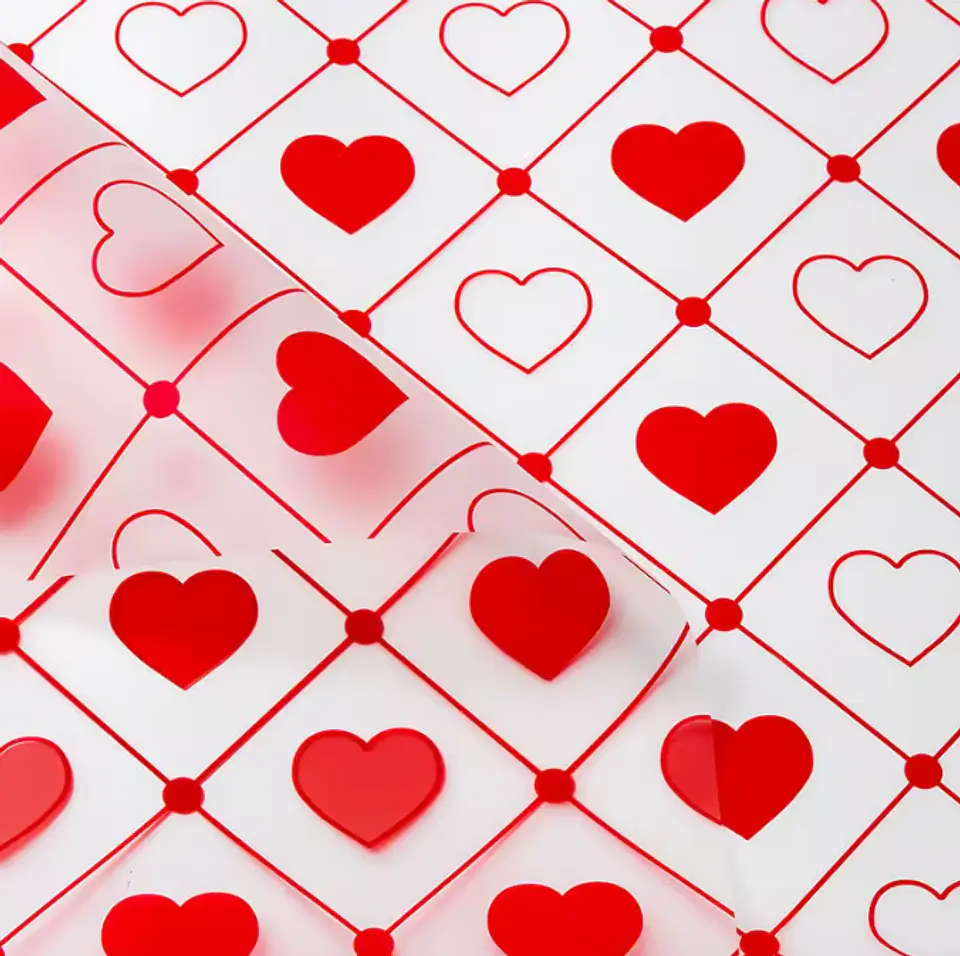 Traslúcido Corazones 2