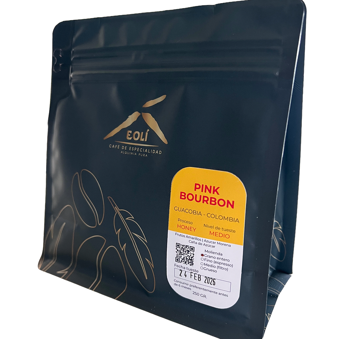 Café Pink Bourbon Honey 60H – Guacobia – Huila, Colombia 1