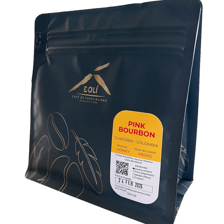 Café Pink Bourbon Honey 60H – Guacobia – Huila, Colombia 1