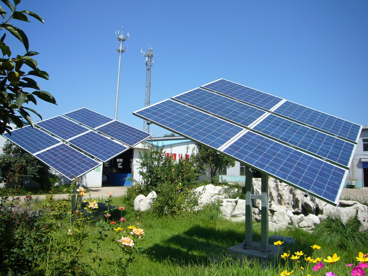 Seguidor solar para 2 kW