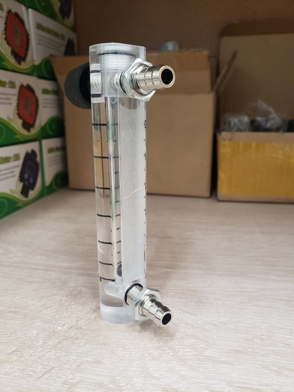 Rotametro 0 a 10 lpm - medidor de flujo de aire u oxigeno
